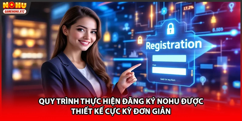 Quy trình thực hiện đăng ký NOHU được thiết kế cực kỳ đơn giản